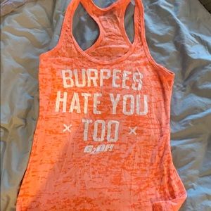 Crossfit workout tank